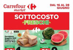 Volantino Carrefour Market dal 16 al 28 giugno 2023