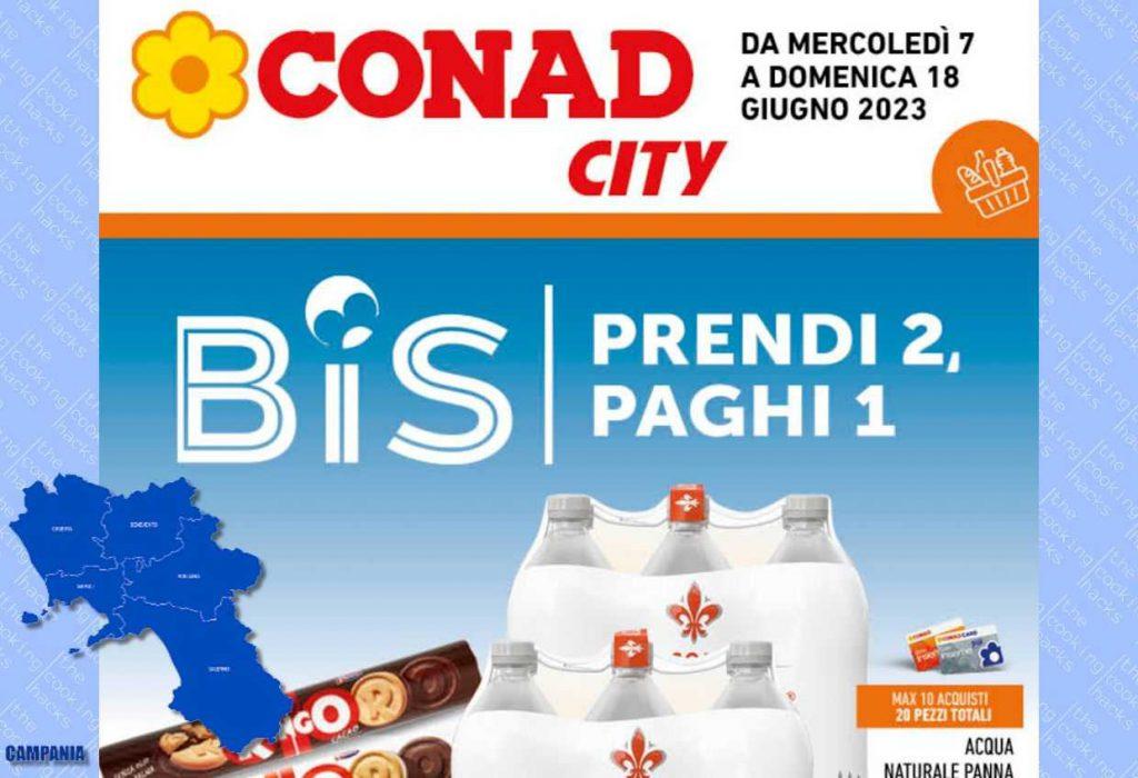 Volantino Conad City Campania dal 7 al 18 giugno 2023
