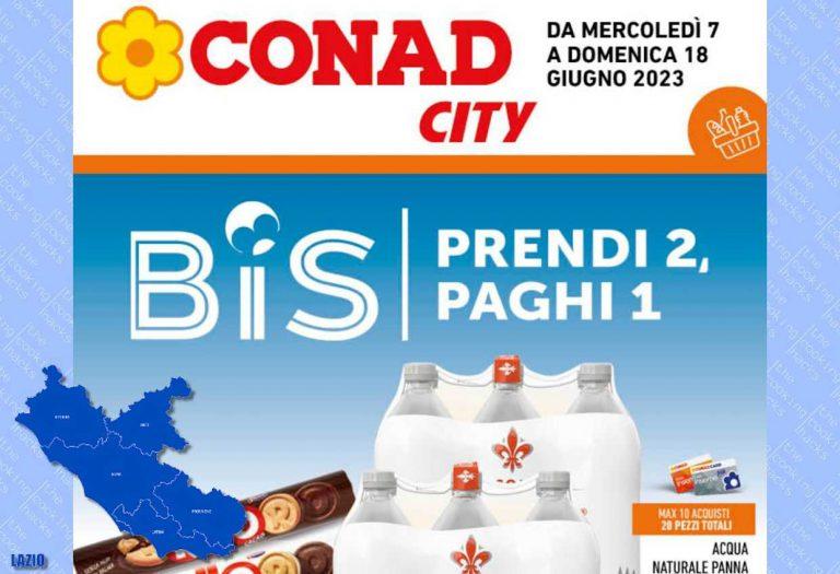 Volantino Conad City Lazio dal 7 al 18 giugno 2023