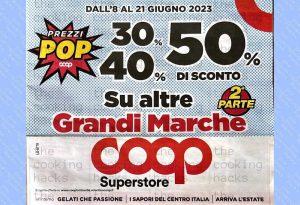 Volantino Coop dal 8 al 21 giugno 2023