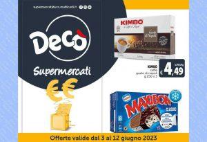 Volantino Decò Supermercati dal 3 al 12 giugno 2023