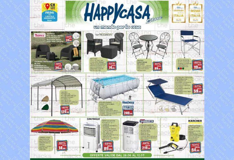 Volantino Happy Casa dal 28 giugno al 12 luglio 2023
