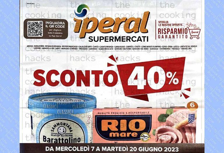 Volantino Iperal dal 7 al 20 giugno 2023
