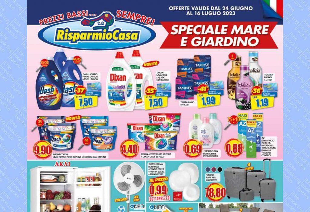 Volantino Risparmio Casa dal 24 giugno al 16 luglio 2023