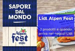 Lidl Alpenfest, i prodotti e quando ci sarà la settimana tedesca da Lidl