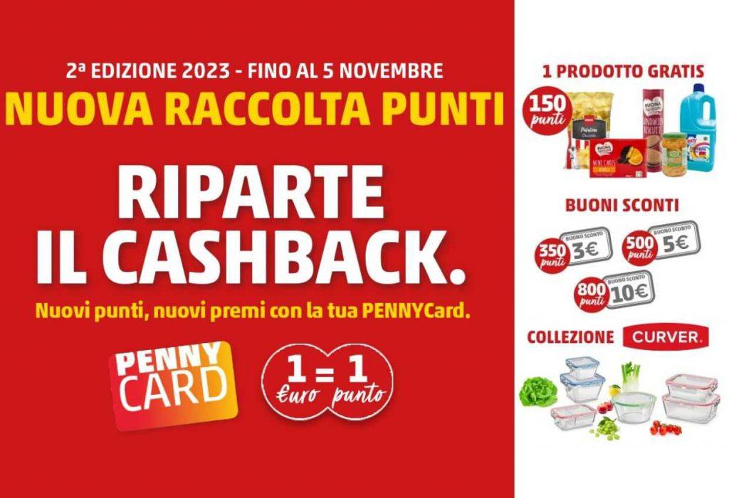 Raccolta punti Penny Cashback 2023 2° edizione Collezione Curver