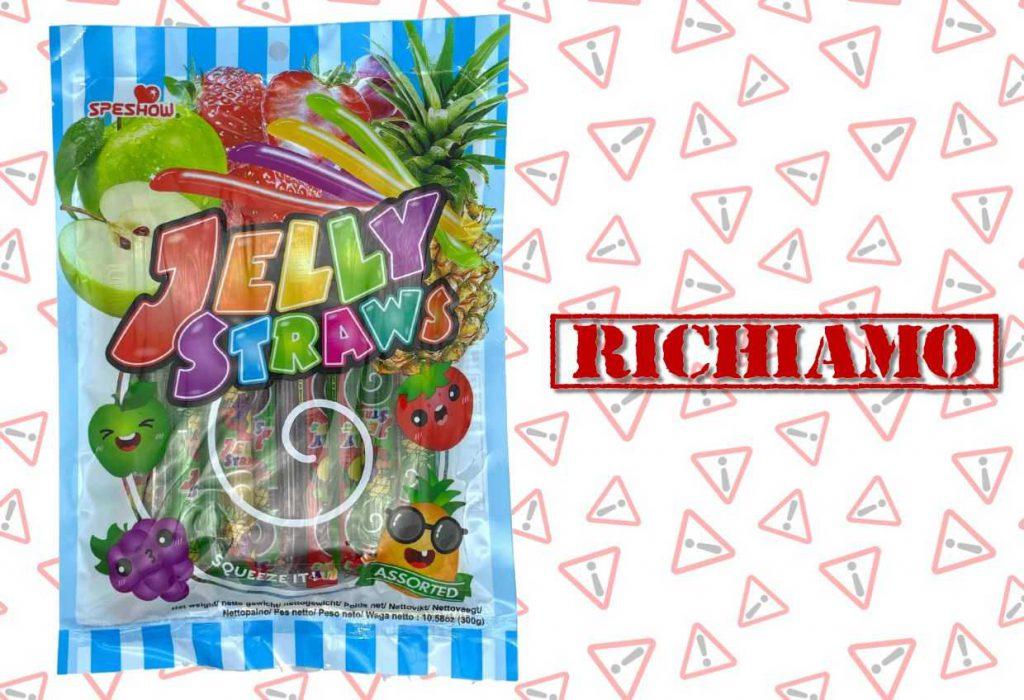 Richiamate gelatine alla frutta per rischio chimico