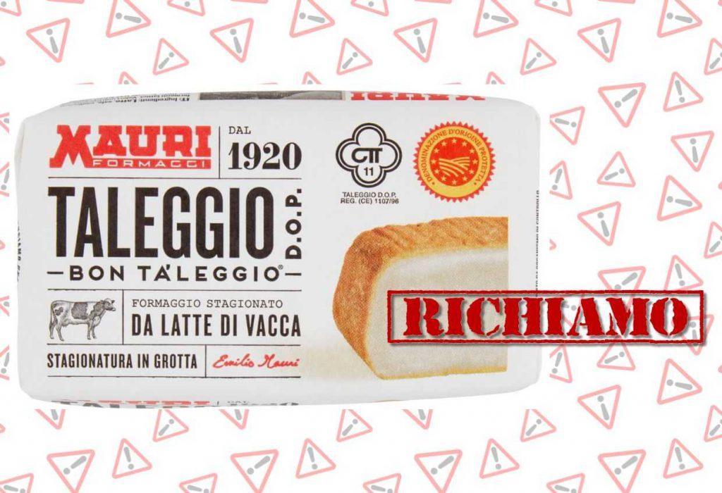 Richiamato taleggio per possibile presenza di Listeria