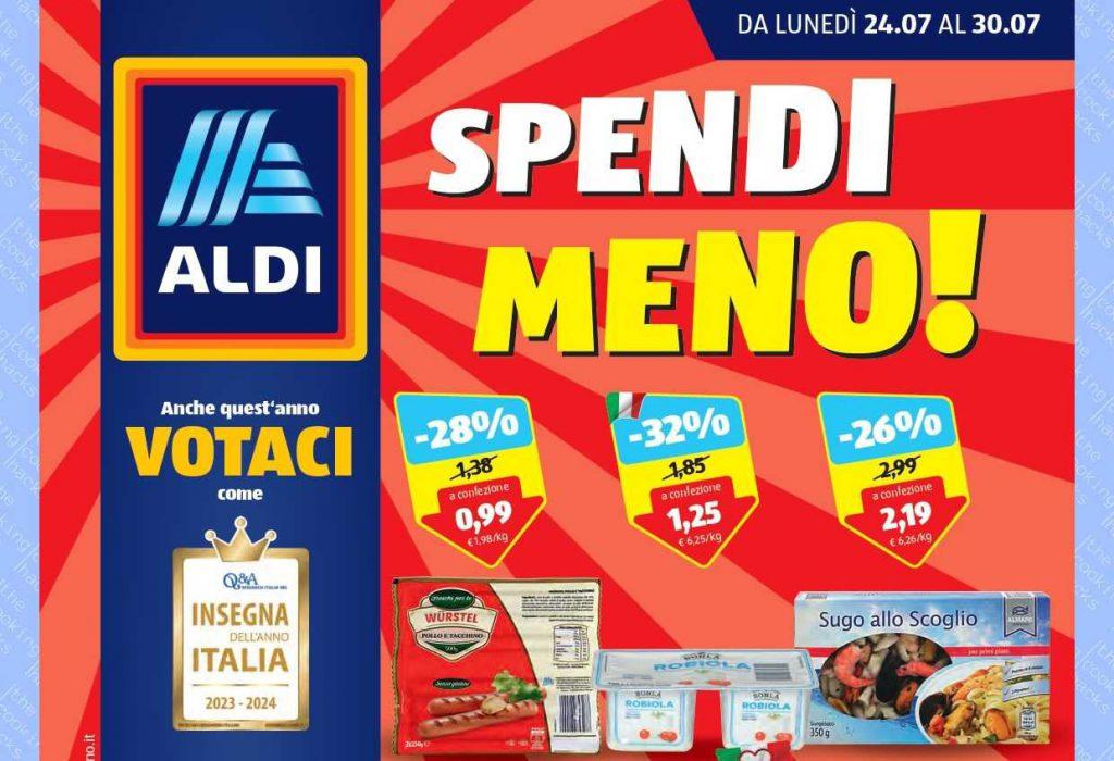 Volantino Aldi dal 24 al 30 luglio 2023