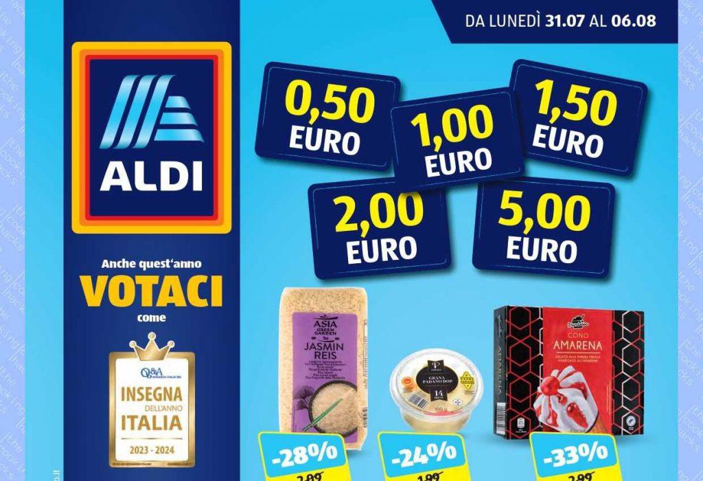 Volantino Aldi dal 31 luglio al 6 agosto 2023