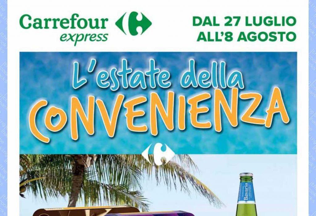 Volantino Carrefour Express dal 27 luglio al 8 agosto 2023