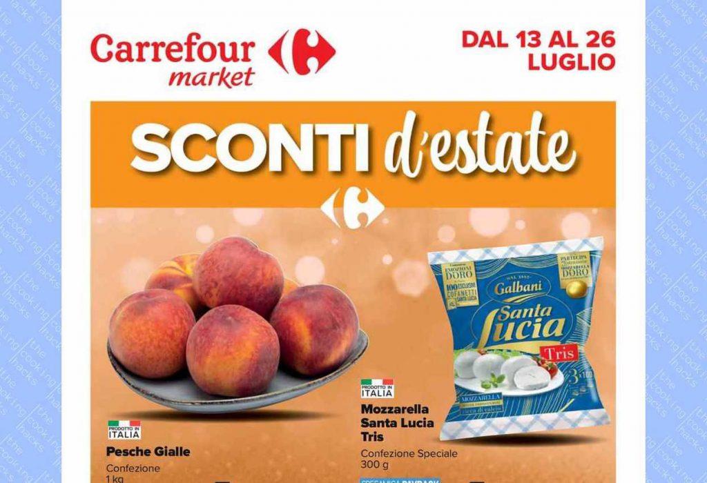 Volantino Carrefour Market dal 13 al 26 luglio 2023