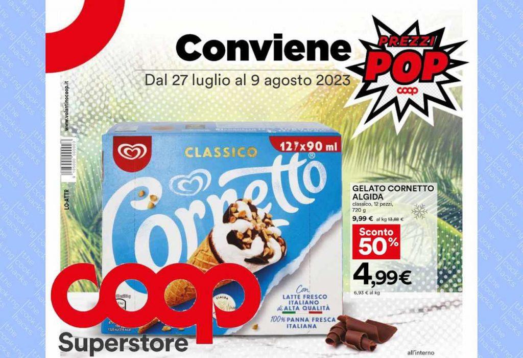 Volantino Coop dal al 27 luglio al 9 agosto 2023