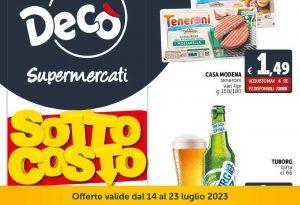 Volantino Decò Supermercati dal 14 al 23 luglio 2023