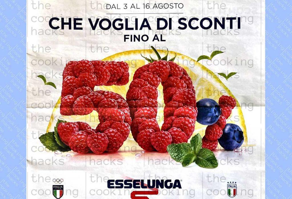 Volantino Esselunga dal 3 al 16 agosto 2023