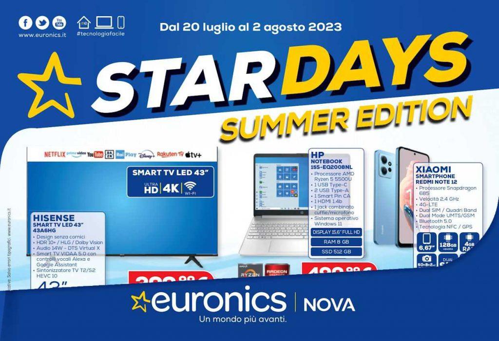 Volantino Euronics dal 20 luglio al 2 agosto 2023