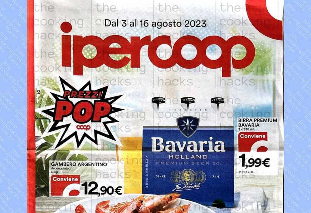 Volantino Ipercoop dal 3 al 16 agosto 2023