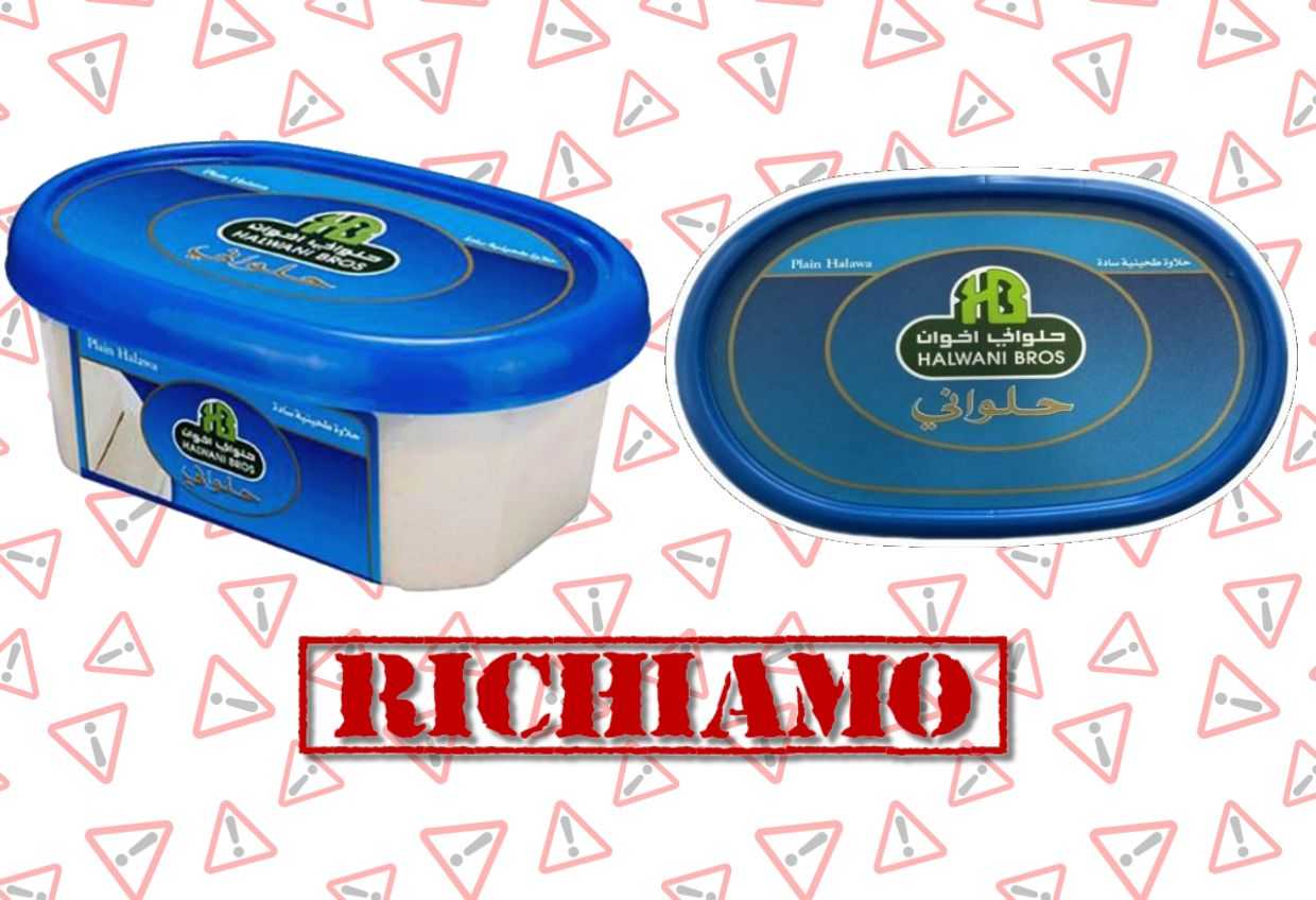 Richiamata halawa per presenza di Salmonella