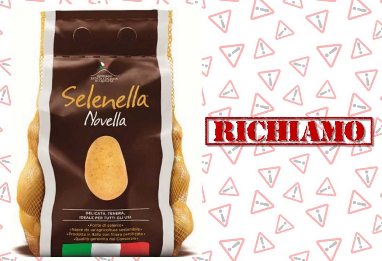 Richiamate patate per rischio chimico