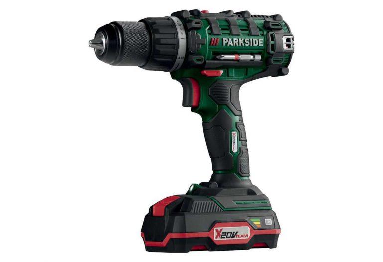 Trapano avvitatore ricaricabile Parkside, le caratteristiche del set con batteria in vendita da Lidl