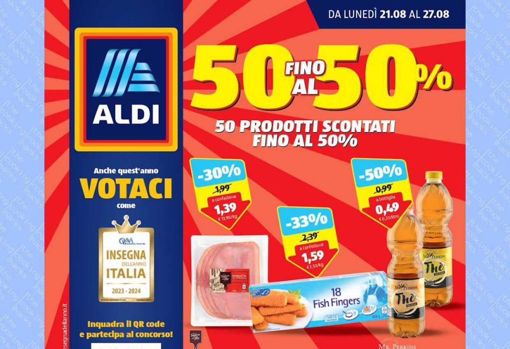 Volantino Aldi dal 21 al 27 agosto 2023