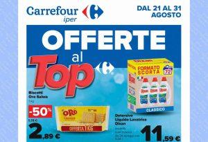 Volantino Carrefour Iper dal 21 al 31 agosto 2023