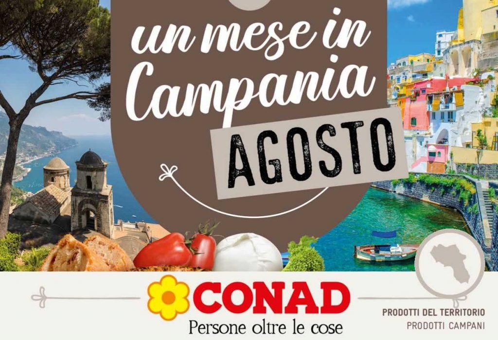 Volantino Conad Speciale Campania di agosto 2023