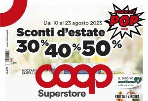 Volantino Coop dal 10 al 23 agosto 2023