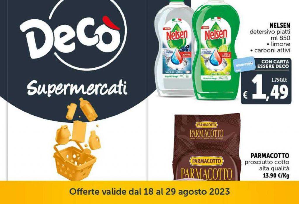 Volantino Decò Supermercati dal 18 al 29 agosto 2023