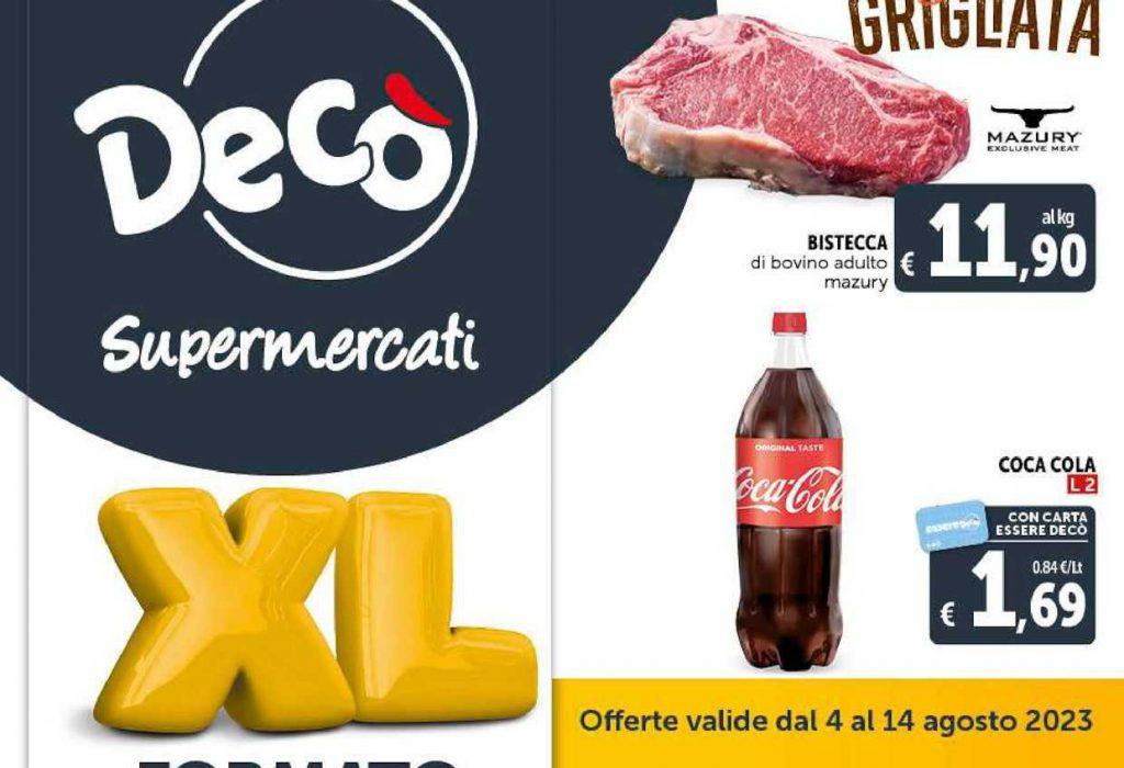 Volantino Decò Supermercati dal 4 al 14 agosto 2023