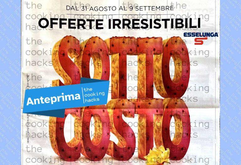 Volantino Esselunga dal 31 agosto al 9 settembre 2023