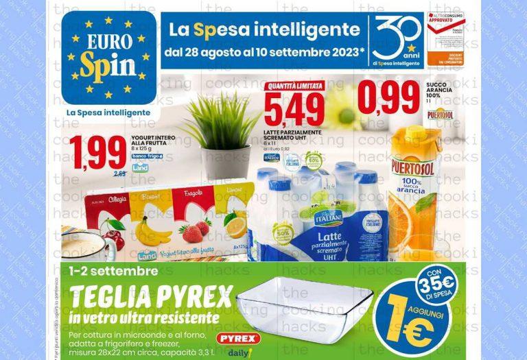 Volantino Eurospin dal 28 agosto al 10 settembre 2023