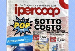 Volantino Ipercoop dal 31 agosto al 13 settembre 2023