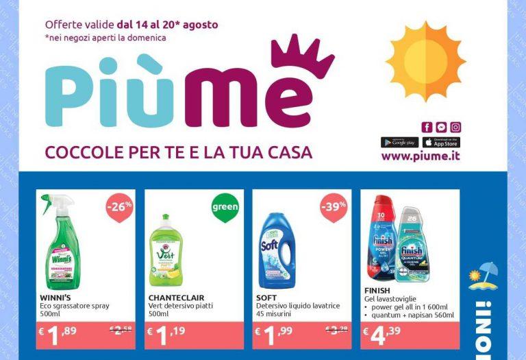 Volantino Ipersoap Più Me dal 14 al 20 agosto 2023
