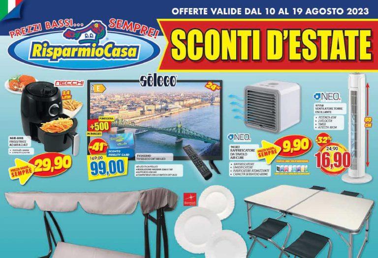 Volantino Risparmio Casa dal 10 al 19 agosto 2023