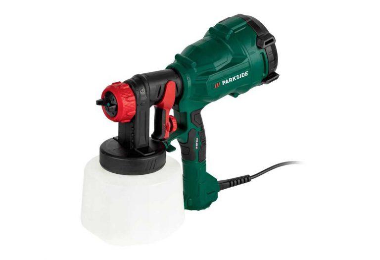 Pistola elettrica per verniciatura a spruzzo Parkside: le caratteristiche e il prezzo dell'utensile Lidl