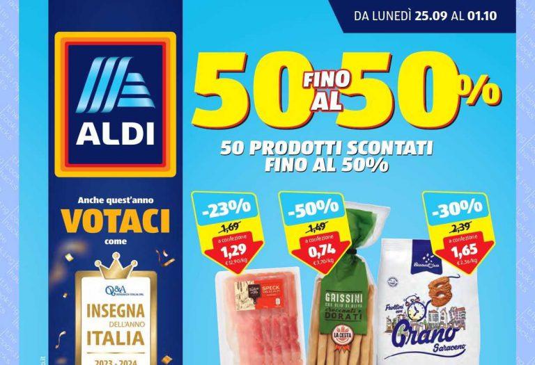 Volantino Aldi dal 25 settembre al 1 ottobre 2023