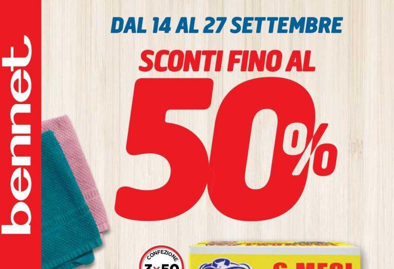 Volantino Bennet dal 14 al 27 settembre 2023