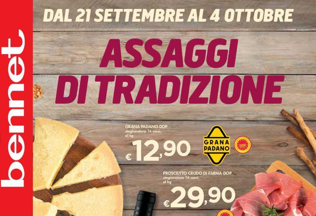 Volantino Bennet dal 21 settembre al 4 ottobre 2023