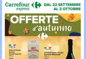 Volantino Carrefour Express dal 22 settembre al 3 ottobre 2023
