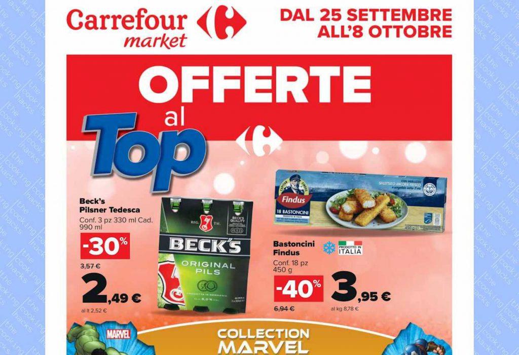 Volantino Carrefour Market dal 25 settembre al 8 ottobre 2023