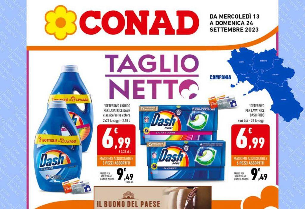 Volantino Conad Campania dal 13 al 24 settembre 2023