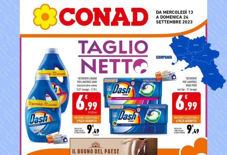Volantino Conad Campania dal 13 al 24 settembre 2023