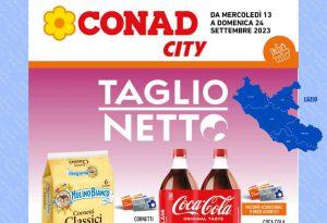 Volantino Conad City Lazio dal 13 al 24 settembre 2023