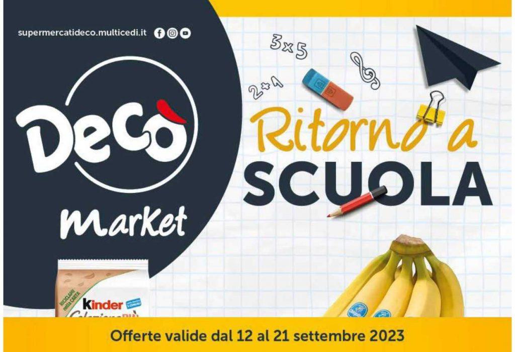 Volantino Decò Market dal 12 al 21 settembre 2023