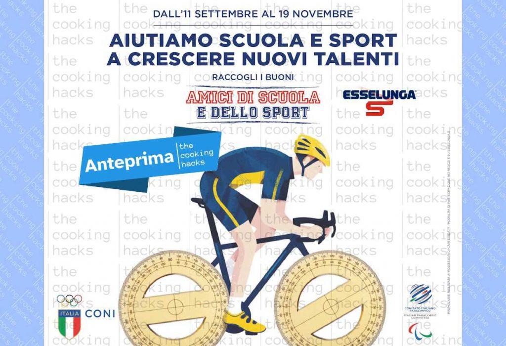 Raccolta Esselunga Amici di Scuola e Sport 2023: volantino dal 11 settembre al 19 novembre 2023