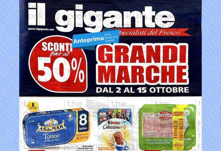 Volantino Il Gigante dal 2 al 15 ottobre 2023