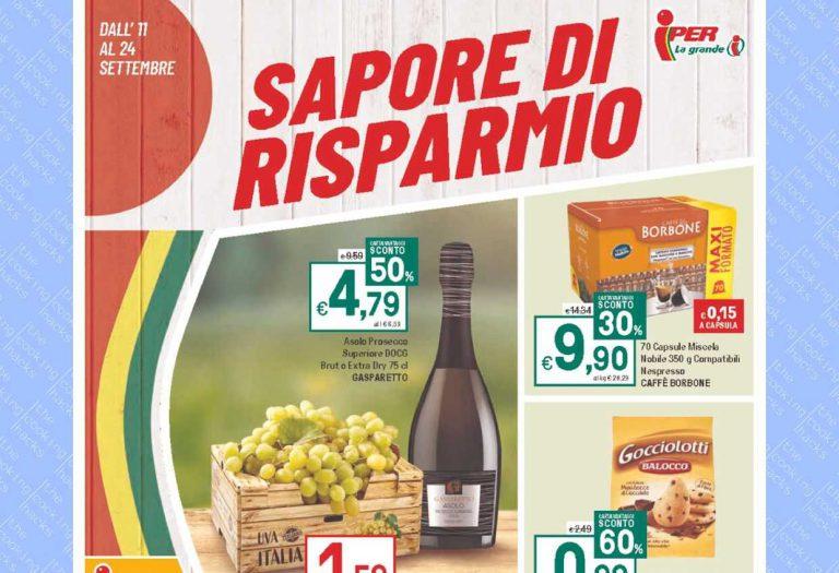 Volantino Iper dal 11 al 24 settembre 2023