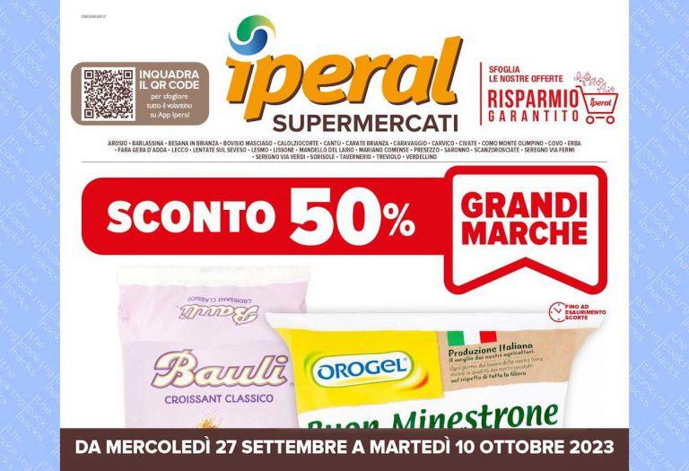 Volantino Iperal dal 27 settembre al 10 ottobre 2023