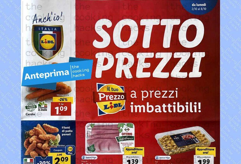 In anteprima il volantino Lidl dal 2 al 8 ottobre 2023 con le offerte della prossima settimana: Sottoprezzi